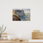 Monet - De klif van Aval Etretat Poster (Keuken)