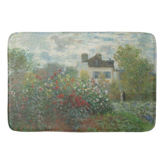 Monet De Kunstenaar Tuin Franse Oude Kunst Badmat (Voorkant)