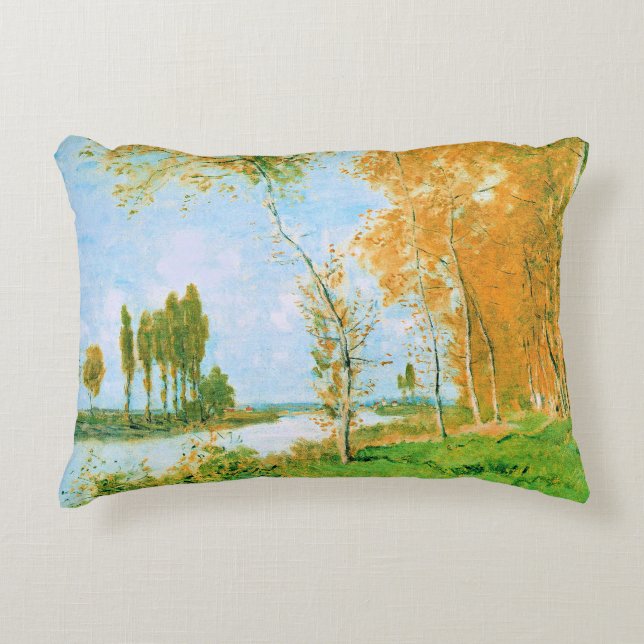 Monet - De lente in Argenteuil, Accent Kussen (Voorkant)