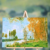 Monet - De lente in Argenteuil, Acryl Bord (Neutraal)