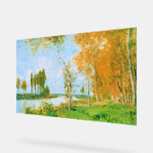 Monet - De lente in Argenteuil, Acryl Bord (Hoek)