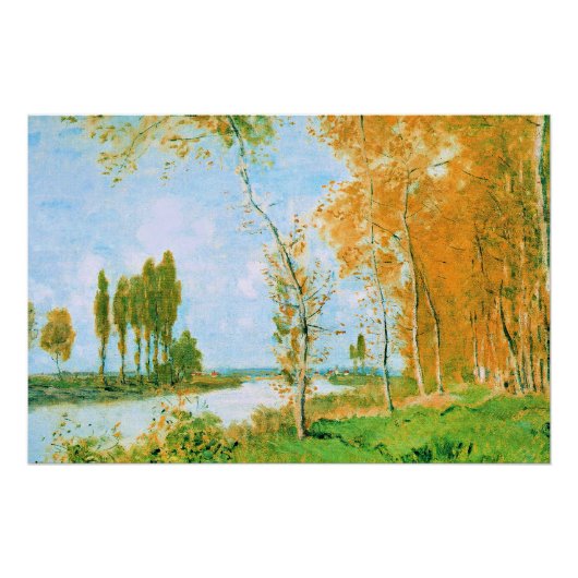 Monet - De lente in Argenteuil, Perfect Poster (Voorkant)