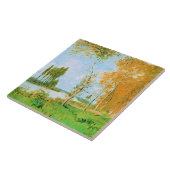 Monet - De lente in Argenteuil, Tegeltje (Zijkant)