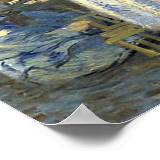 Monet - De Lunch Poster (Hoek)