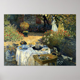 Monet - De Lunch Poster