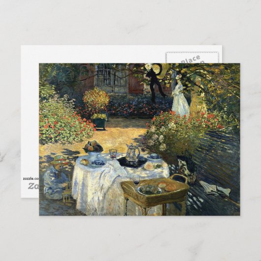 Monet - De Luncheon Briefkaart (Voorkant / Achterkant)