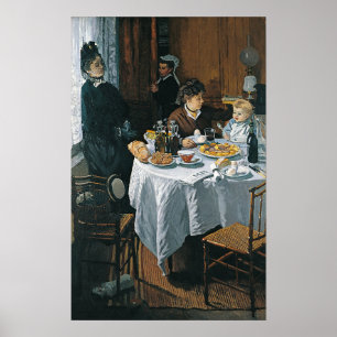 Monet - De Luncheon Poster