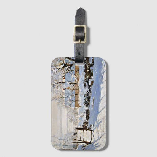 Monet - De Magpie Bagagelabel (Voorkant (verticaal))