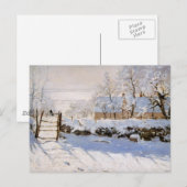 Monet - De Magpie Briefkaart (Voorkant / Achterkant)