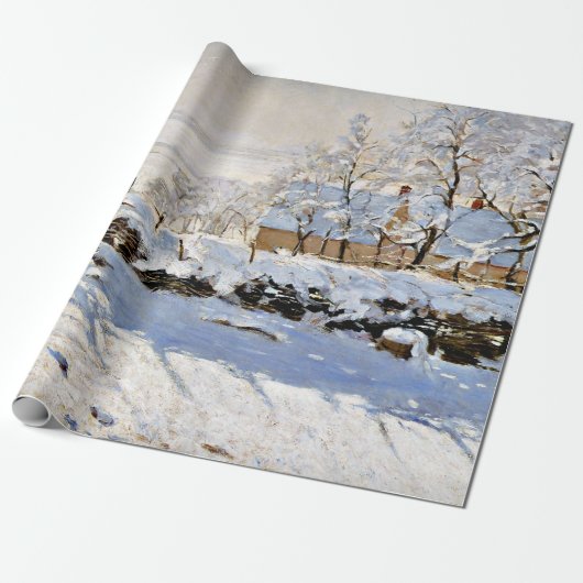 Monet - De Magpie Cadeaupapier (Uitgerold)