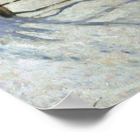 Monet - De Magpie Poster (Hoek)