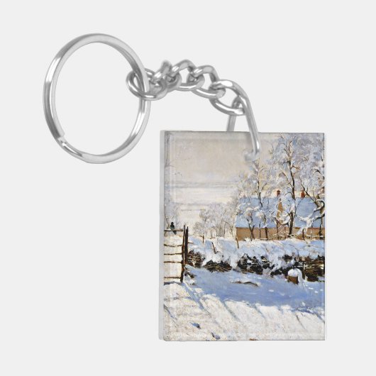 Monet - De Magpie Sleutelhanger (Voorkant Links)
