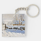 Monet - De Magpie Sleutelhanger (Achterkant)
