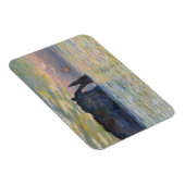 Monet - De Manneport, Klif bij Etretat, Zonsonderg Magneet (Rechterzijde)