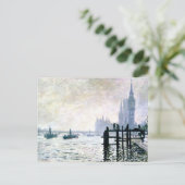 Monet - De namen hieronder Westminster Briefkaart (Staand voorkant)