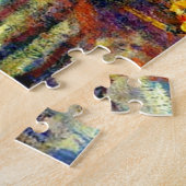 Monet - De Populieren in de Herfst Legpuzzel (Zijkant)