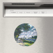 Monet: De Seine bij Argenteuil kunstwerk Magneet (Insitu (Vaatwasser))