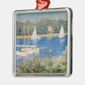 Monet - De Seine bij Argenteuil Metalen Ornament (Links)