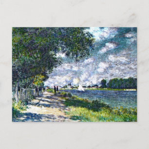 Monet - De Seine in Argenteuil Briefkaart