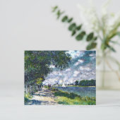 Monet - De Seine in Argenteuil Briefkaart (Staand voorkant)