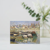Monet - De Seine in Asnieres Briefkaart (Staand voorkant)