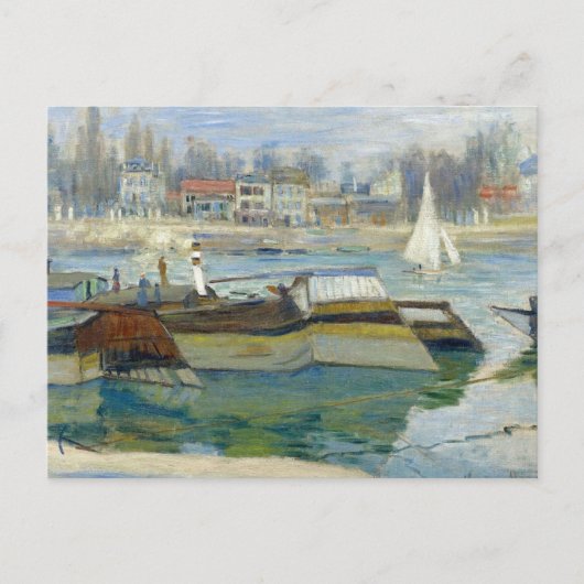 Monet - De Seine in Asnieres Briefkaart (Voorkant)