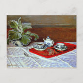 Monet - de Tea set Briefkaart (Voorkant)