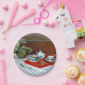 Monet: de theeset, papieren bordje (Feest)