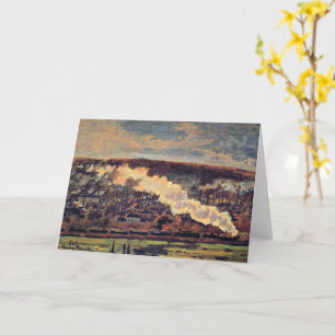 Monet - De trein, 1872, Kaart