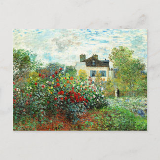 Monet - De tuin van de kunstenaar in Argenteuil Briefkaart