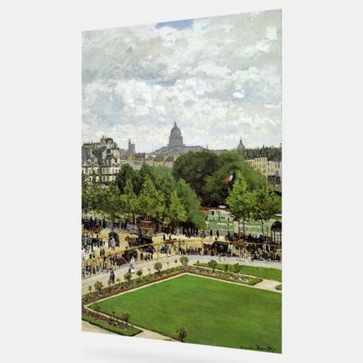 Monet - De tuin van de prinses Acryl Bord (Hoek)