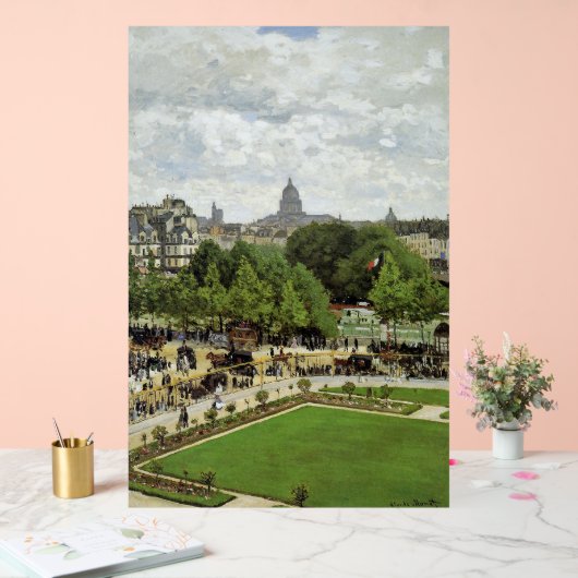 Monet - De tuin van de prinses Acryl Bord (Huwelijk)