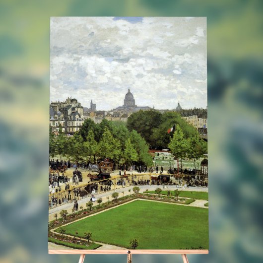 Monet - De tuin van de prinses Acryl Bord (Neutraal)