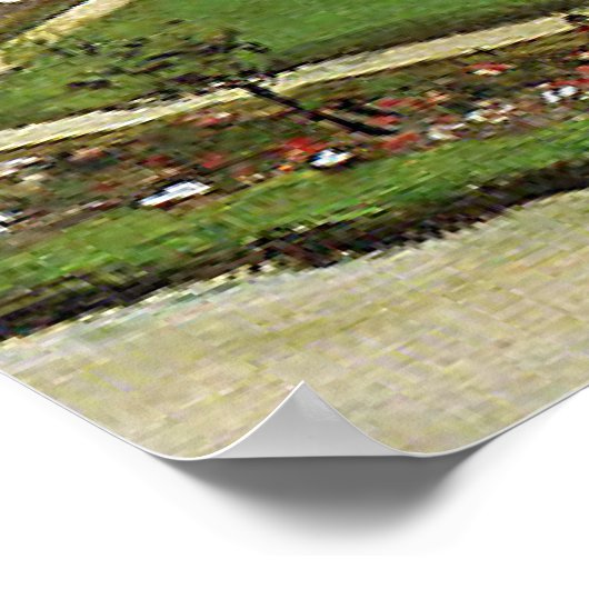 Monet - De tuin van de prinses Poster (Hoek)