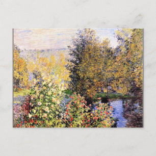 Monet - De tuin van Hoschede in Montgeron Briefkaart