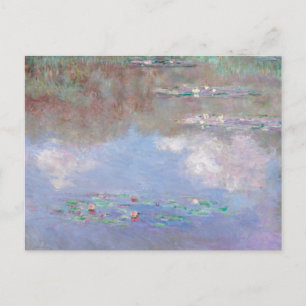 Monet - De vijver met waterlelies (wolken) Briefkaart