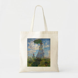Monet de Vrouw van de Promenade met een Parasol Tote Bag