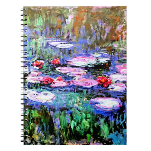 Monet - De Waterlelies Notitieboek (Voorkant)