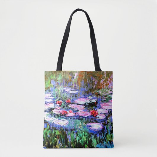 Monet - De Waterlelies Tote Bag (Voorkant)