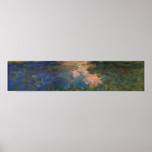 Monet - De waterLily Pond Poster (Voorkant)