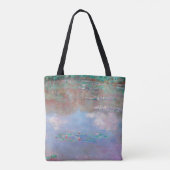 Monet - de waterLily Pond (wolken), Tote Bag (Achterkant)