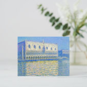 Monet Doge's Palace  Impressionisme Briefkaart (Staand voorkant)