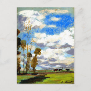 Monet - Drie koeien in een pasta Briefkaart