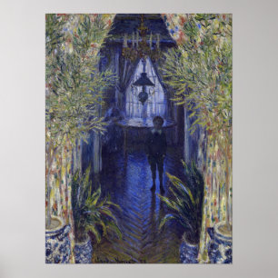 Monet - een hoek van het appartement poster