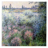 Monet - een pot op de Banken van de Seine Tegeltje (Voorkant)