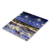 Monet - Een stormachtige zee Tegeltje (Zijkant)