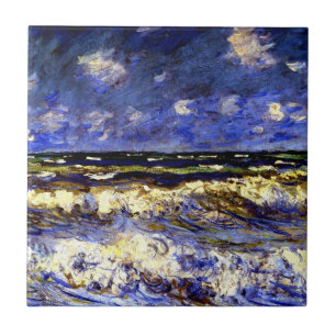 Monet - Een Stormachtige Zee Tegeltje