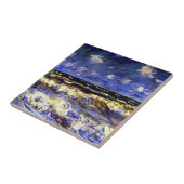 Monet - Een Stormachtige Zee Tegeltje (Zijkant)