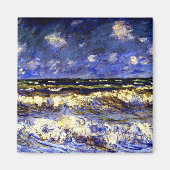 Monet - Een Stormy-Zee Magneet (Voorkant)