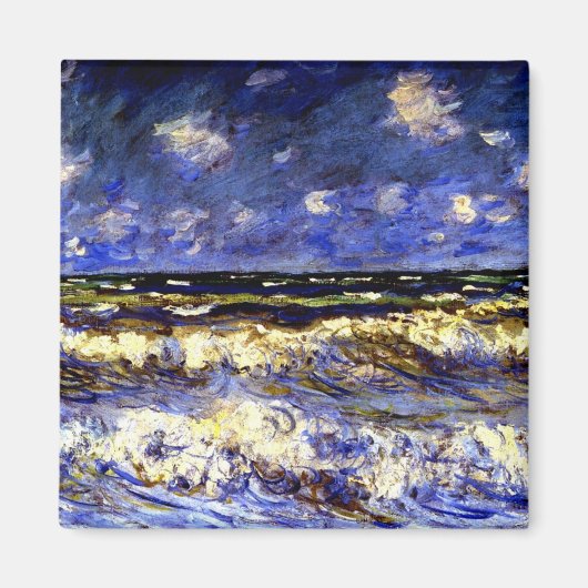 Monet - Een Stormy-Zee Magneet (Voorkant)